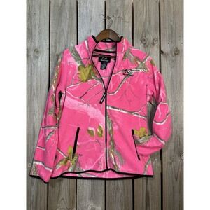 ealtree Pink Camo Fleece Jacket 💗 Women's Medium